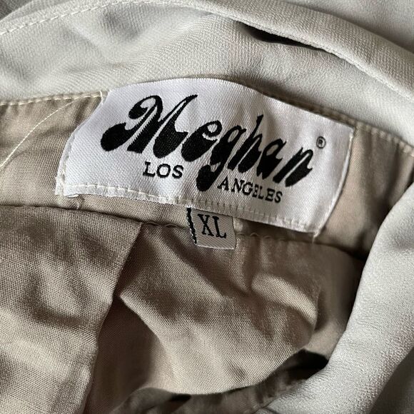 MEGHAN LA Garden Maxi Dress In Silver/grey XL - Picture 6 of 10